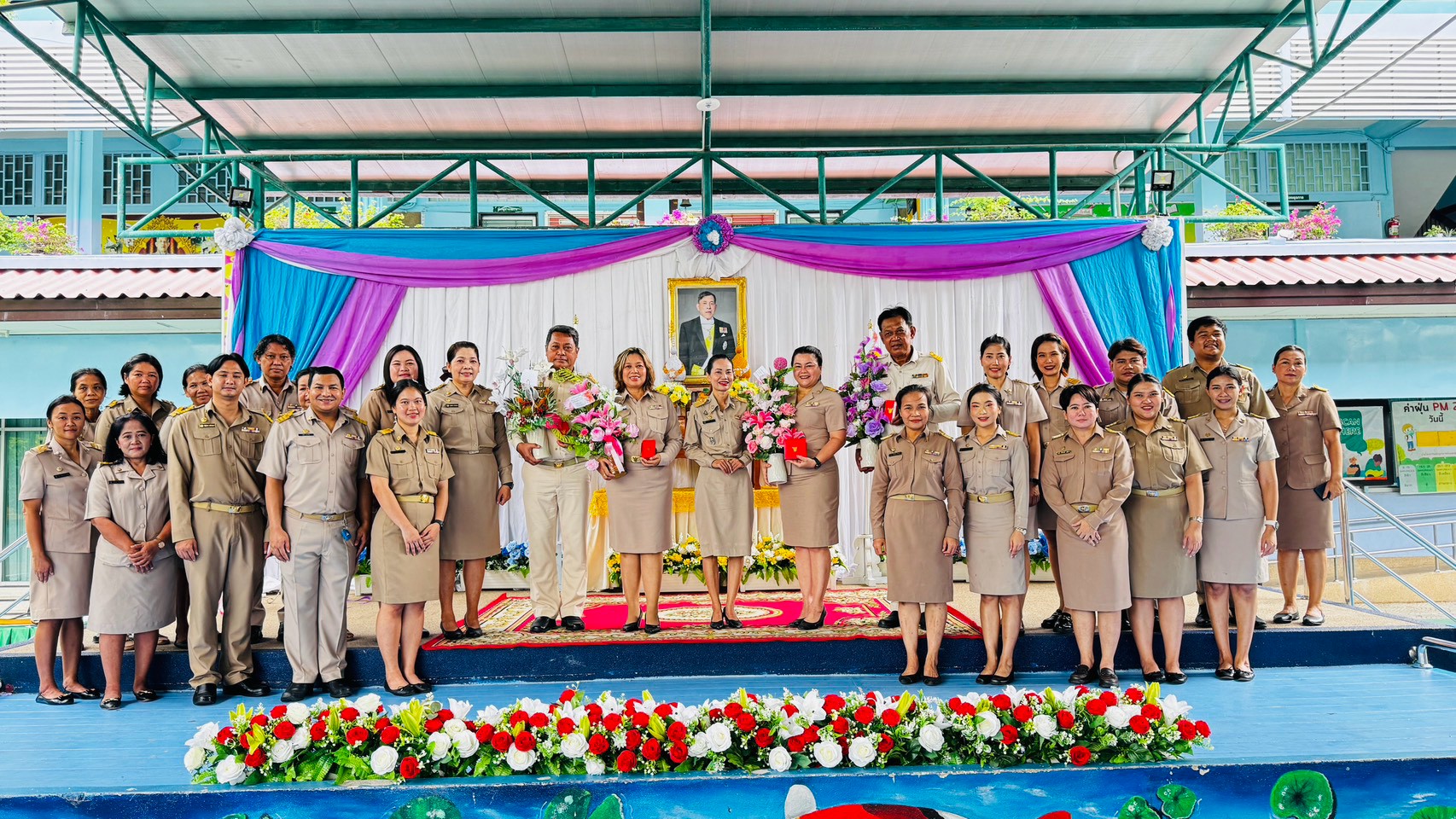 ขอแสดงความยินดีกับ นางอุทัย คชานาวิน , นายสมชาย โอภาสพินิจ , นางวรรณรัตน์ เรืองอร่าม และนายเสกสิทธิ์&hellip;
